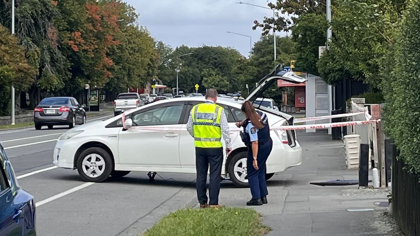 Neighbour lifts car from trapped boy after being hit scootering to school