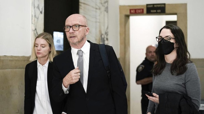 Jurors are getting their first look at a lawsuit that pits Oscar-winning moviemaker Paul Haggis against a publicist who alleges that he raped her. Photo / AP
