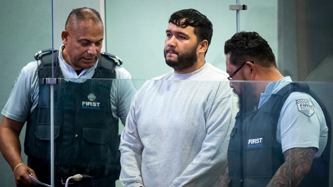 Jackson Komene arrived at Manukau Police Station with his partner's corpse in his car. Photo / Jason Oxenham