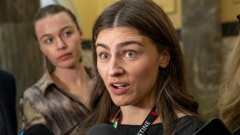 Greens MP Chloe Swarbrick could be heard saying Luxon’s comments were a “demonstrable lie”. Photo / Mark Mitchell