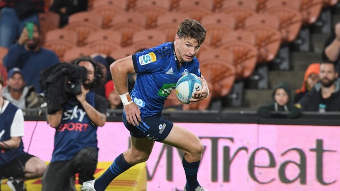 Beauden Barrett of the Blues. Photo / Photosport