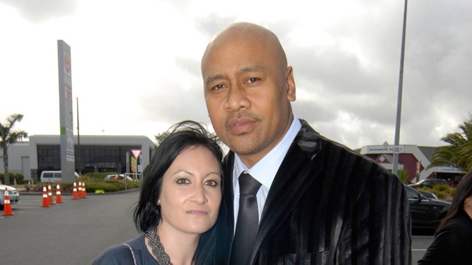 Jonah Lomu's widow Nadene is currently involved in a trademark stoush with both the executor of her late husband's will and the makers of a new doco. (Photo / Michael Craig)