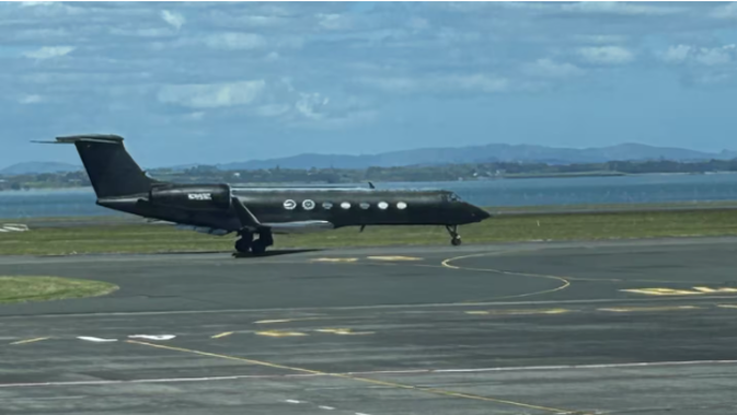Diddy's jet has left Auckland. Photo / Brad H