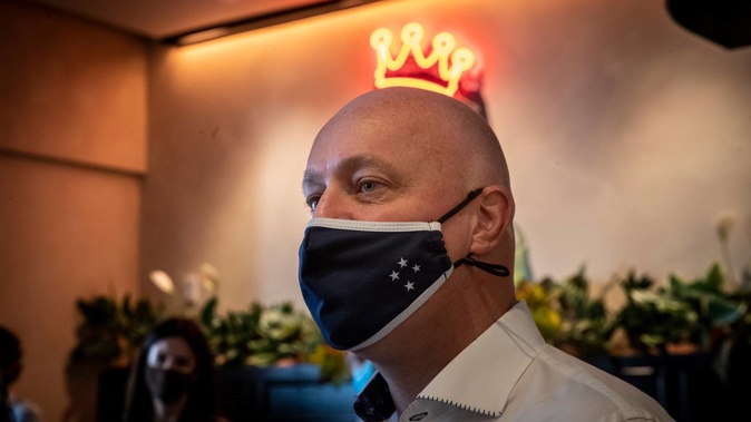 National leader Christopher Luxon. (Photo / Michael Craig)