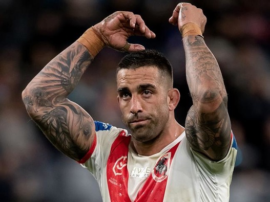 St George Illawarra prop Paul Vaughan. (Photo / Getty)