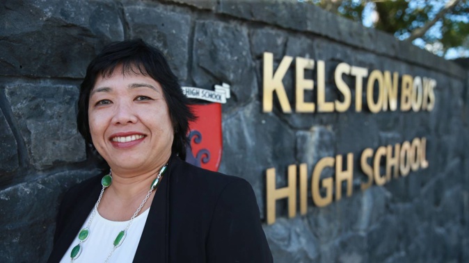 Kelston Boys High School principal Adeline Blair. (Photo / Doug Sherring)