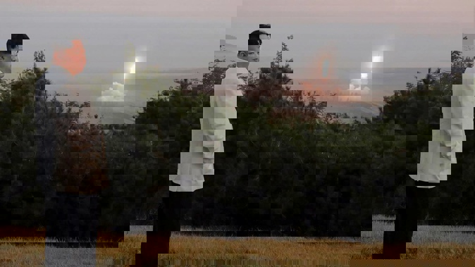 North Korean leader Kim Jong Un inspects a missile test at an undisclosed location in North Korea in a photo provided by his government. Photo / AP