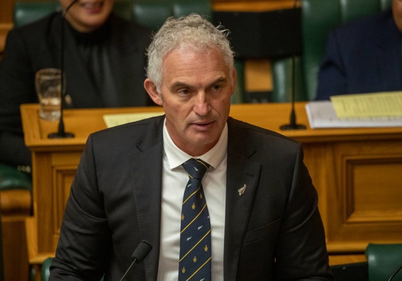 Tourism Minister Stuart Nash filled in for an unwell Kris Faafoi. (Photo / NZ Herald)