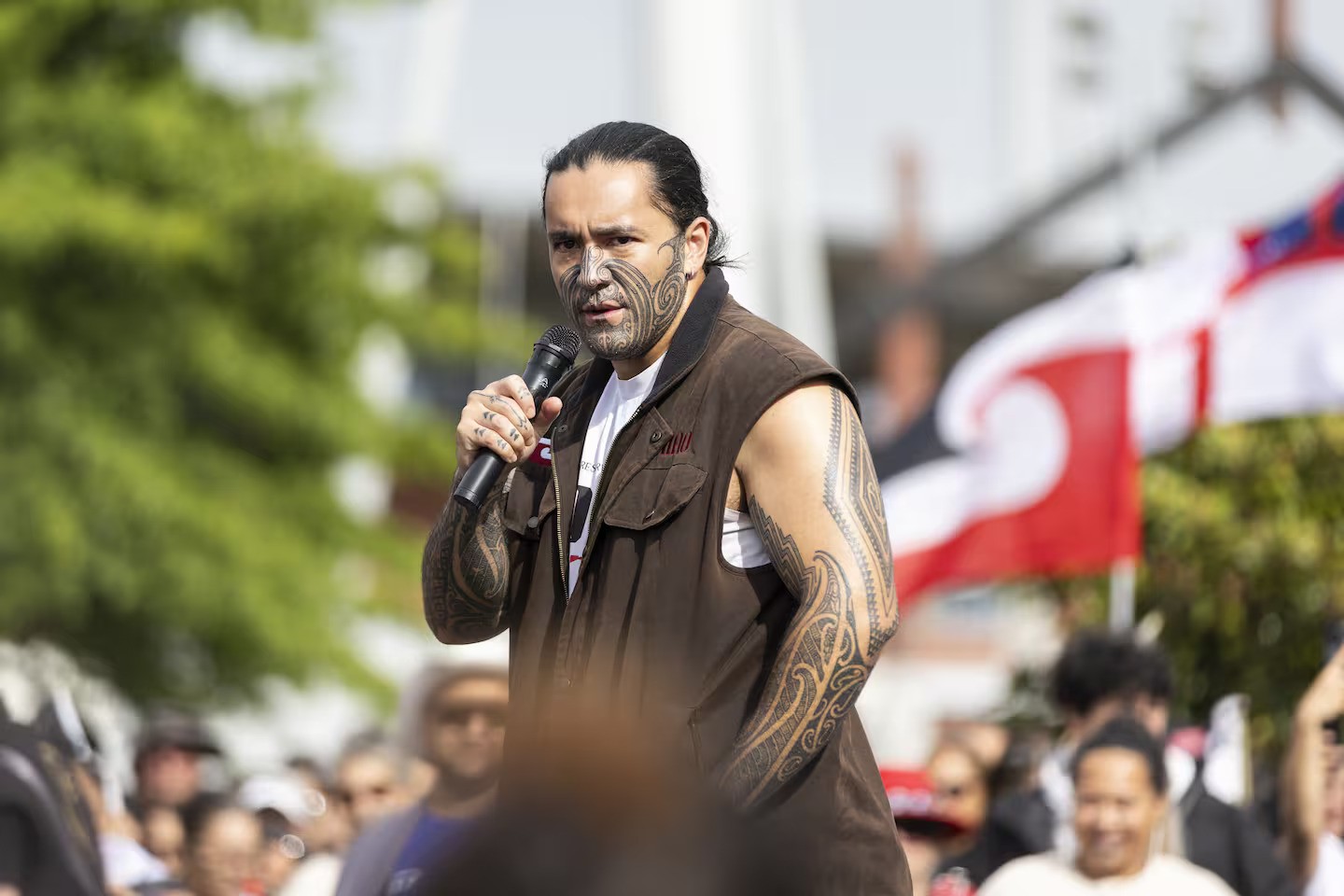 Toitū Te Tiriti spokesman Eru Kapa-Kingi. Photo / Alex Cairns