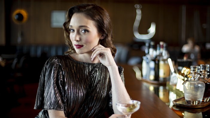 Antonia Prebble, seen here for a stage adaptation of North By Northwest. Photo / Dean Purcell