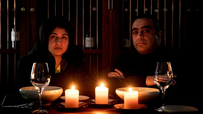 Chand, left, and Sid Sahrawat. Photo / Jason Oxenham