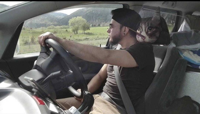 Queenstown TANK employee, Diego Leon calls his Honda Odyssey home. Photo / Supplied