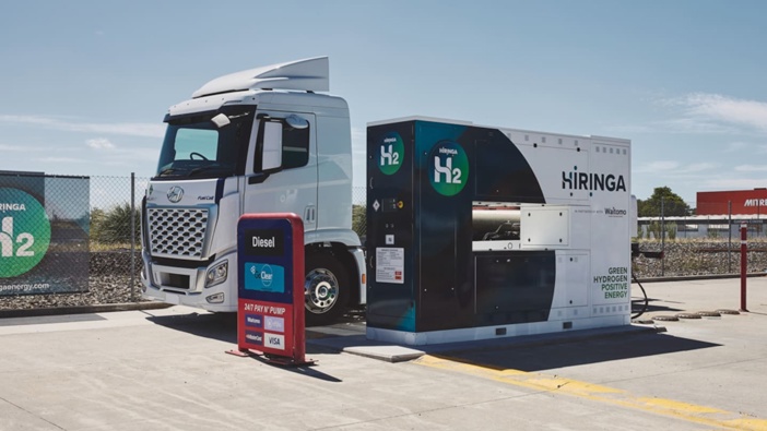 Heavy transport operations converting from diesel to green hydrogen power now have fuelling stations in the North Island's economic "golden triangle".