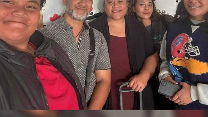 Leuluaiali’i Leaoaniu Lila, her husband Tusaniali’i Ne’emia and their children Tu'u, Siana and Lofi are living separately after a fire destroyed their home in Avondale.