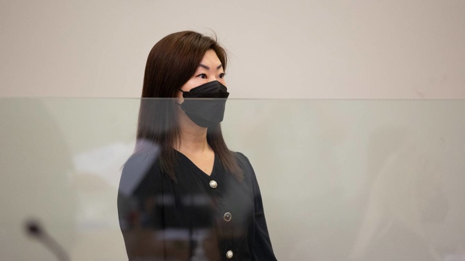 Coco Wang, also known as Wei Wang, pleaded guilty to a charge of careless driving causing injury in Auckland District Court this morning. Photo / Sylvie Whinray