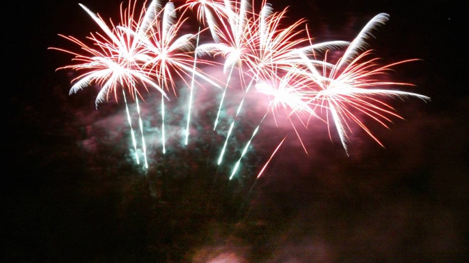 There will be fireworks displays across the country to welcome the New Year. Photo / Paul Taylor