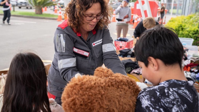 The NZ Red Cross has recorded close to 4000 hours of time on the ground since the cyclone hit.
