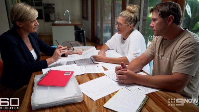 Amy Smith helped prove her husband’s innocence. Photo / 60 Minutes