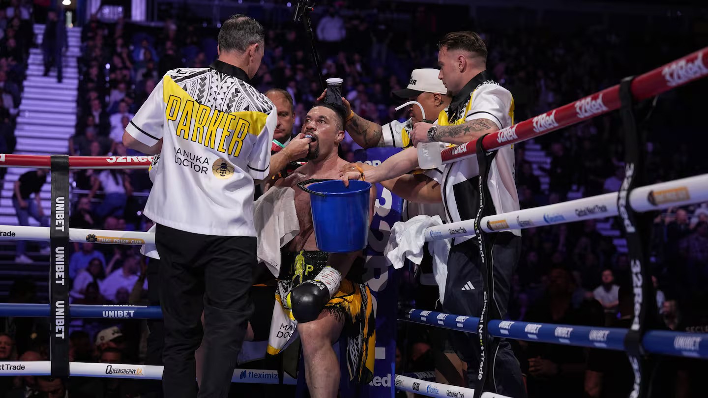 Joseph Parker suffered the fourth loss of his career. Photo / Photosport.