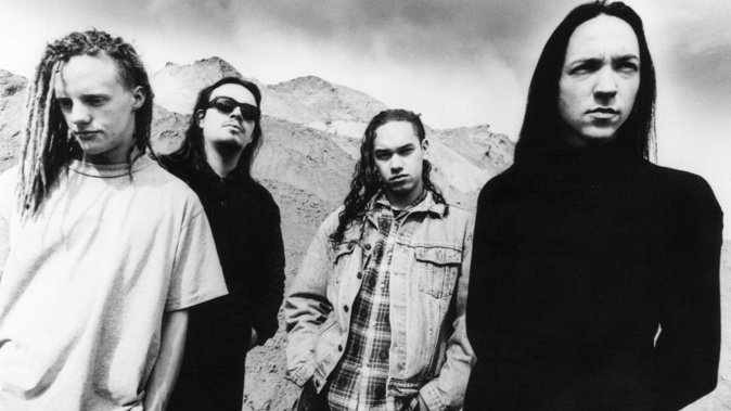 Shihad, pictured here in 1993, have announced they are breaking up. Photo / Supplied by Wildside Records