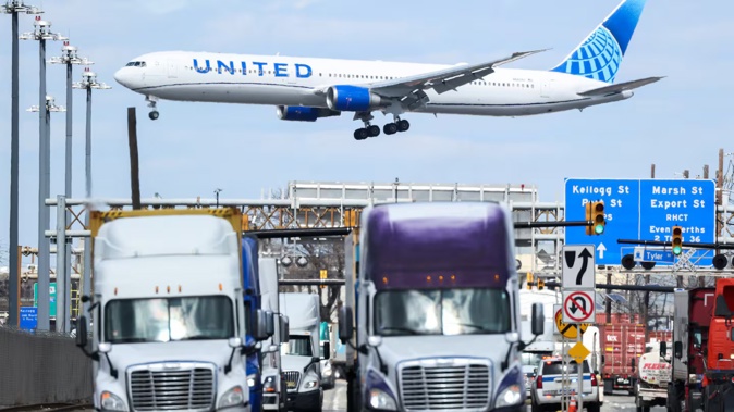 Staffing problems have already been reported in almost a dozen airports, with further issues expected at Newark, a major hub for the New York City area. Photo / Charly Triballeau, AFP