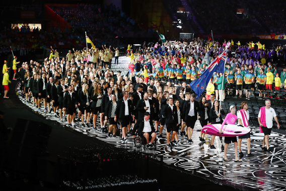 New Zealand's 2018 Commonwealth Games team. Photo / NZ Herald