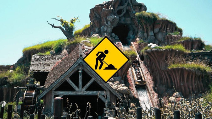 Splash Mountain will be rebranded following claims it perpetuates racial stereotypes. Photo / File