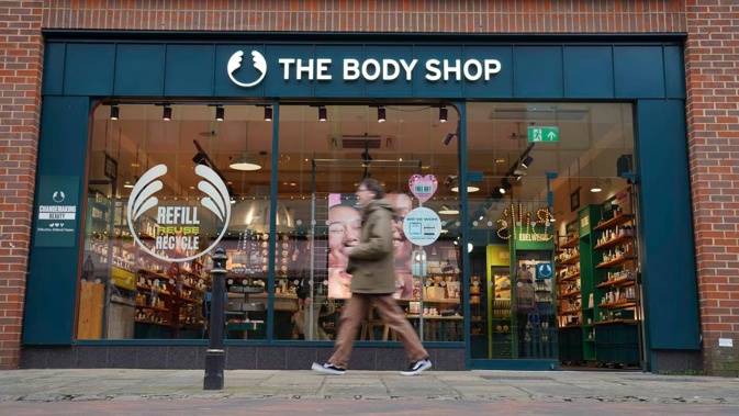 After years of financial struggles, The Body Shop in the UK has brought in insolvency administrators. Photo / AP