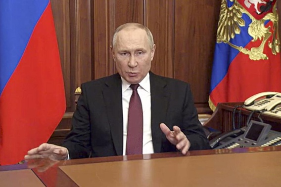 Russian President Vladimir Putin. (Photo / AP)