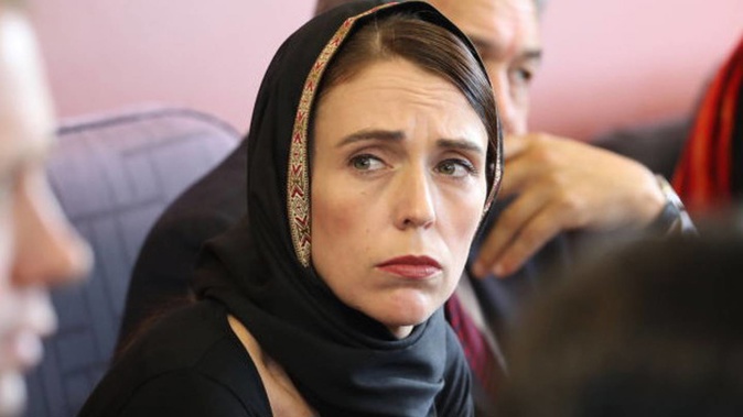 Prime Minister Jacinda Ardern meets with Muslim community in Christchurch. (Photo / Getty Images)