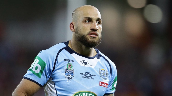 Blake Ferguson represented New South Wales in State of Origin nine times between 2013 and 2019. Photo / Photosport