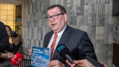 New health investments are the major component of Finance Minister Grant Robertson's 2022 Budget. Photo / Mark Mitchell