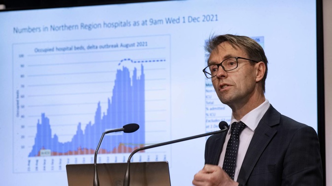 Health officials at one point told Dr Ashley Bloomfield large tracts of the country could enter the new pandemic response at the least restrictive green setting. (Photo / Pool)