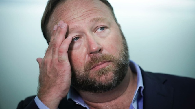 InfoWars founder Alex Jones. Photo / Getty Images