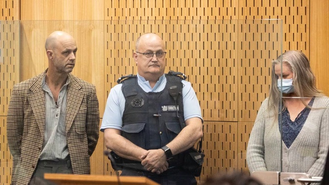 David Peter Hawken (left) and Rebecca Elizabeth Jane Wright-Meldrum (right) are charged with murdering Angela Blackmoore on August 17, 1995.