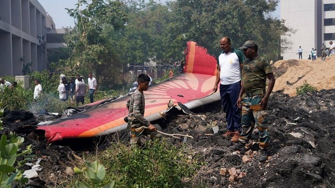 Air India’s Boeing 787-8 Dreamliner crashed in Ahmedabad, killing all but one of 242 people on board. Photo / Getty Images