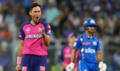 Trent Boult of Rajasthan Royals celebrates a wicket during the 2024 Indian Premier League. Photo / Photosport