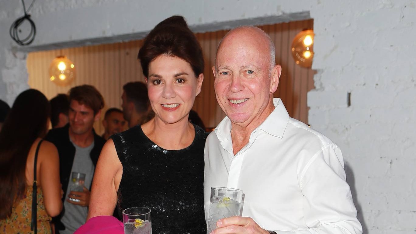 Pauline Hanna with her husband Philip Polkinghorne. Photo / Supplied