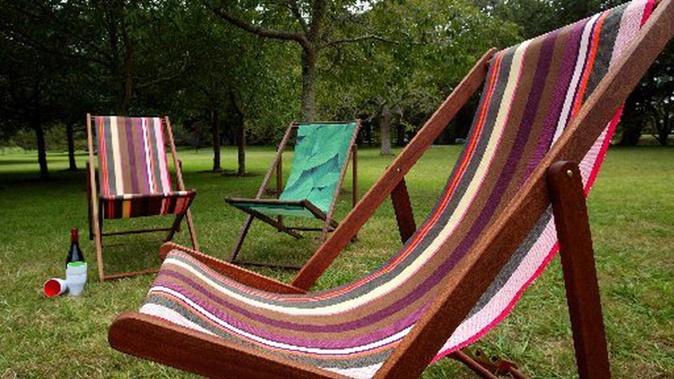 The landlord was told to remove her garden furniture because her tenants' had sole rights to the use of her backyard. (Photo / Carolyn Robertson)