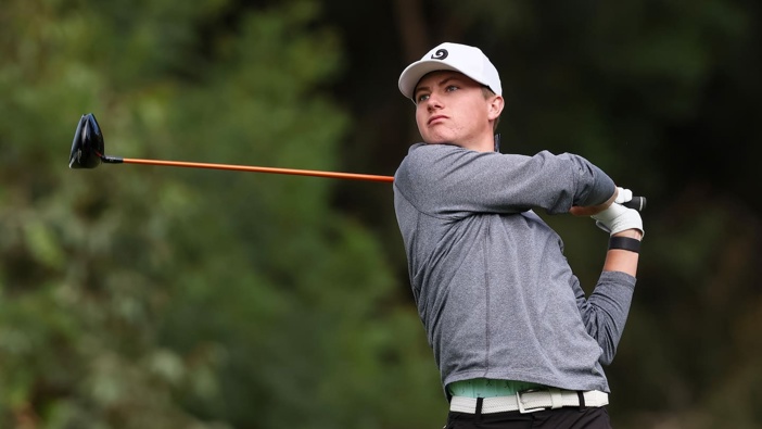 16-year-old golfing sensation Cooper Moore from Christchurch. Photo / BW Media / Golf New Zealand