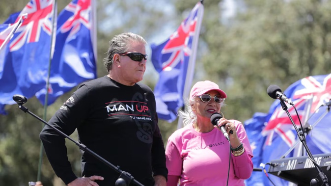 Destiny church leaders Brian and Hannah Tamaki. The anti-vaccine pair claimed $40,000 for their church in government grants for Covid-19 awareness. Photo / Sylvie Whinray