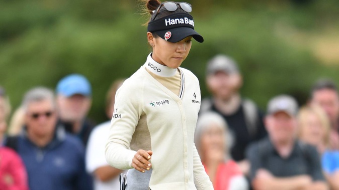 Lydia Ko couldn't find a way to post a low score in her final round in the Scottish Open. Photo / Getty