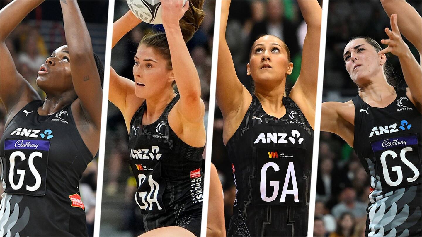 Grace Nweke, Georgina Heffernan, Amelia Walmsley and Martina Salmon. Photos / Photosport