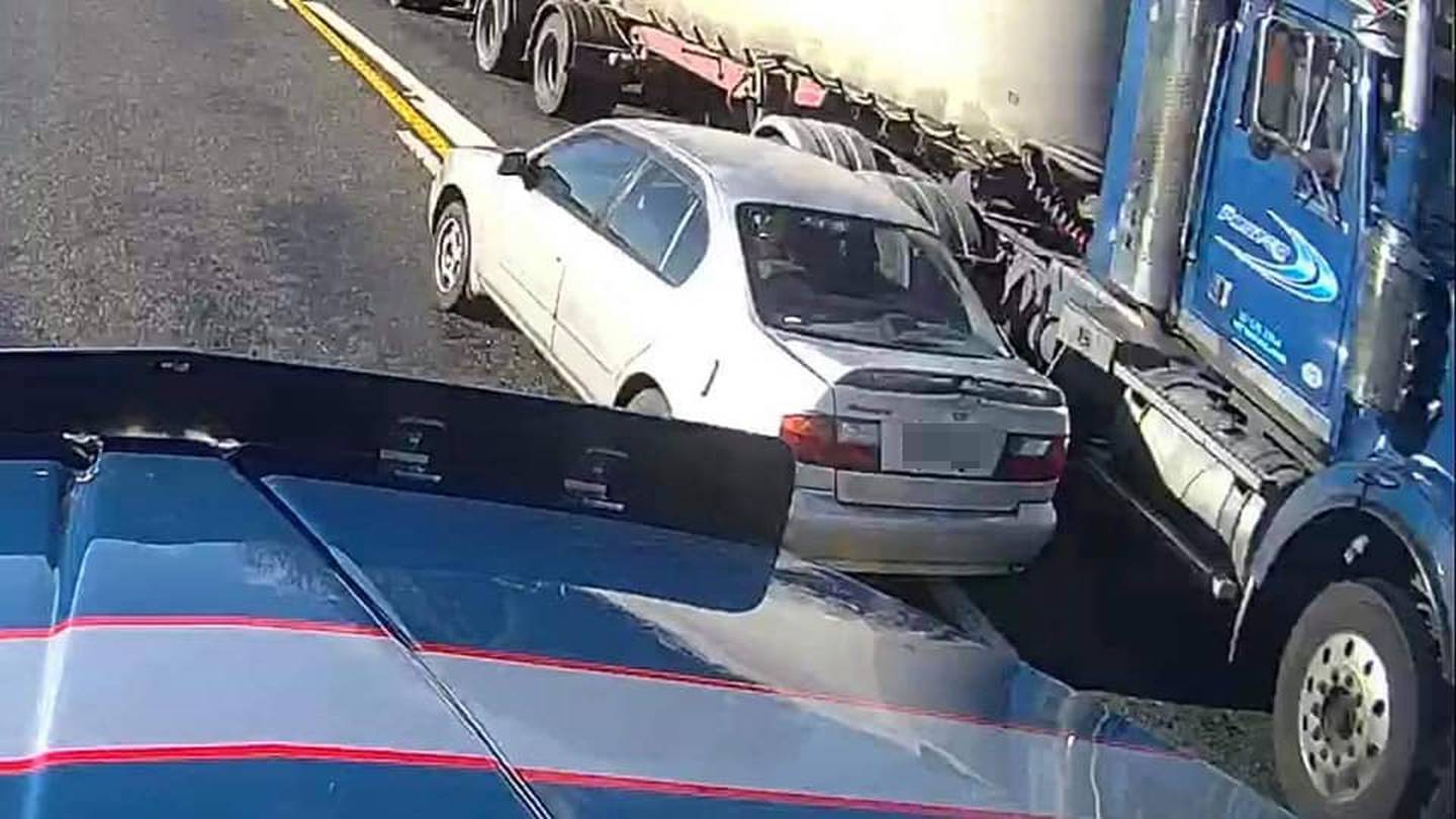 Some of the near-misses were a matter of inches. Photo / New Zealand's Worst Drivers