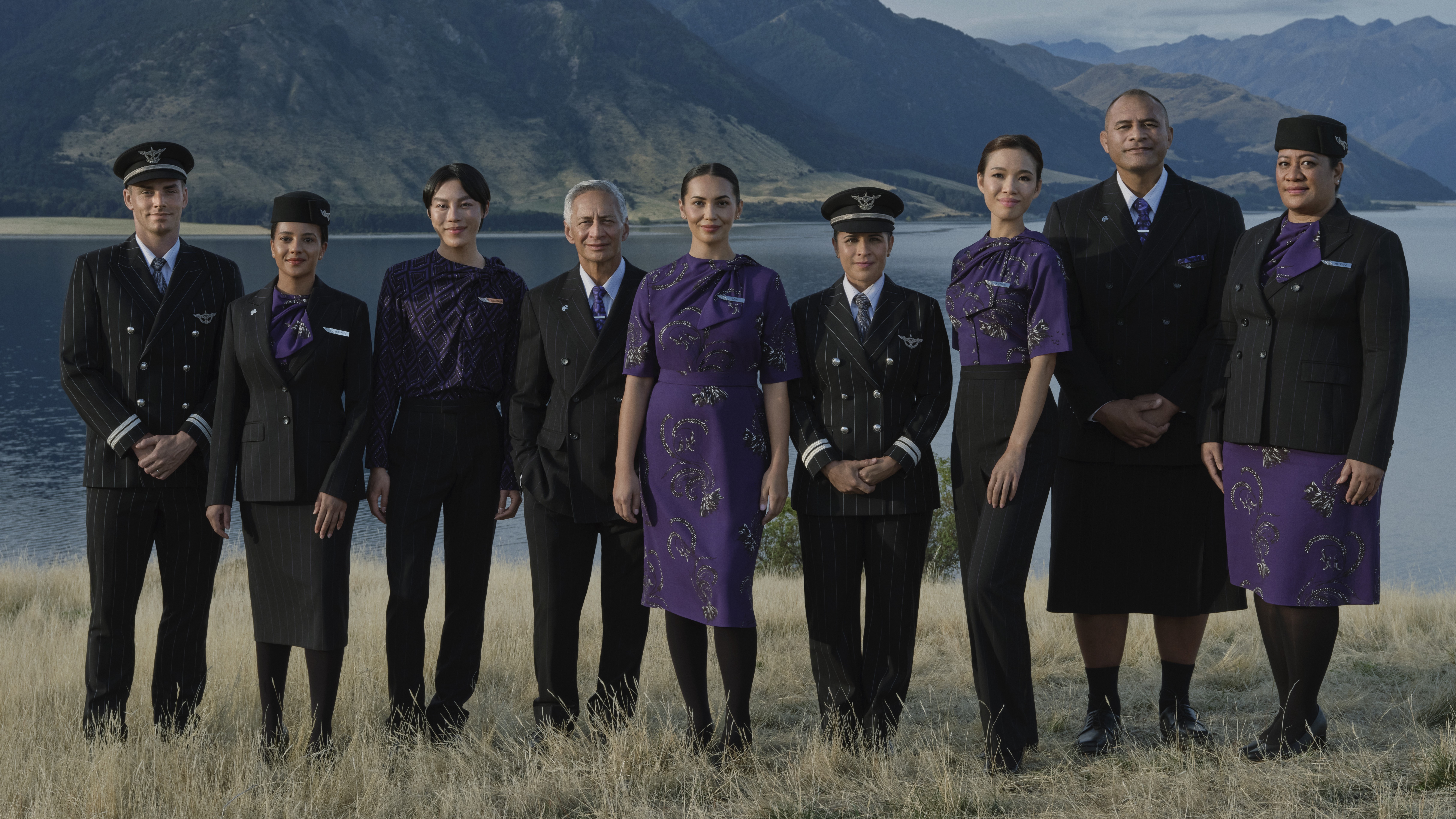 Air New Zealand's new uniforms. Photo / Supplied