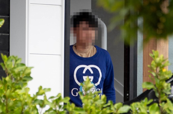 An Auckland police officer charged with destroying his own evidential blood sample did not want to comment when approached by the Herald after his court hearing on Thursday. Photo / Dean Purcell