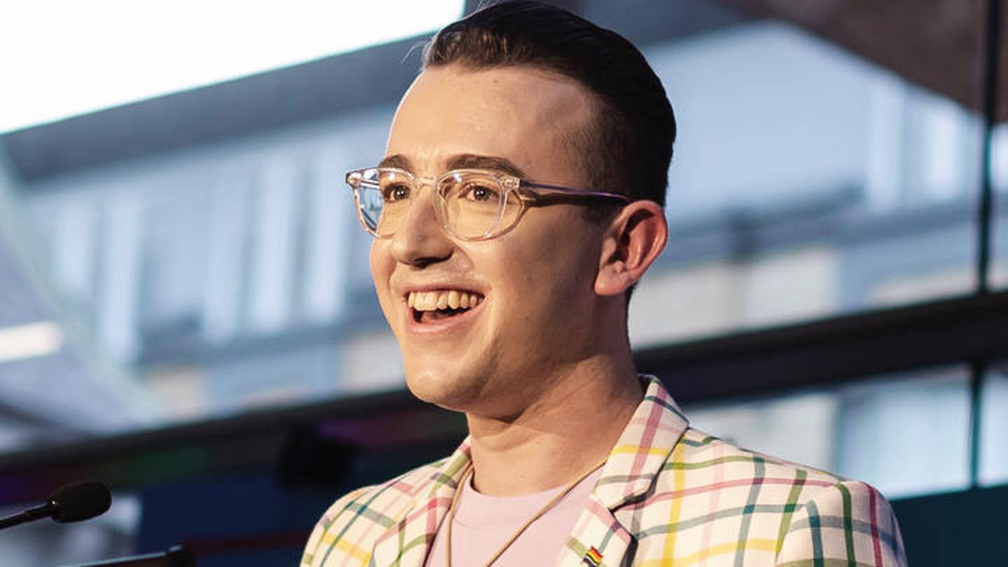 Director of Auckland Pride Max Tweedie. Photo / Becki Moss