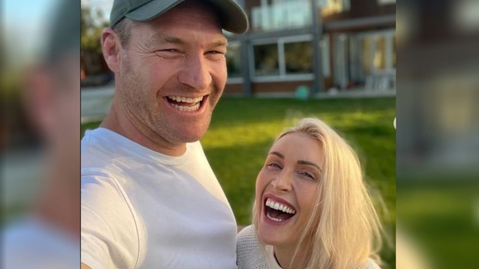 Ali Williams and Anna Mowbray around the time of the demolition of their property in Westmere. Photo / via Instagram