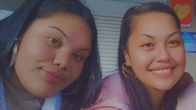 Crystal-Alizae Emery,19, and her sister Aria-Sativa Kapene,24. The two sisters died instantly in a three vehicle car crash in November 2024. Photo / Supplied.