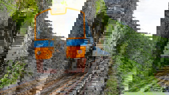 Patrick Ward was on the infamous 'death railway' in Kanchanaburi province in, Thailand when he fell to his death attempting to take a photo. Photo / Getty